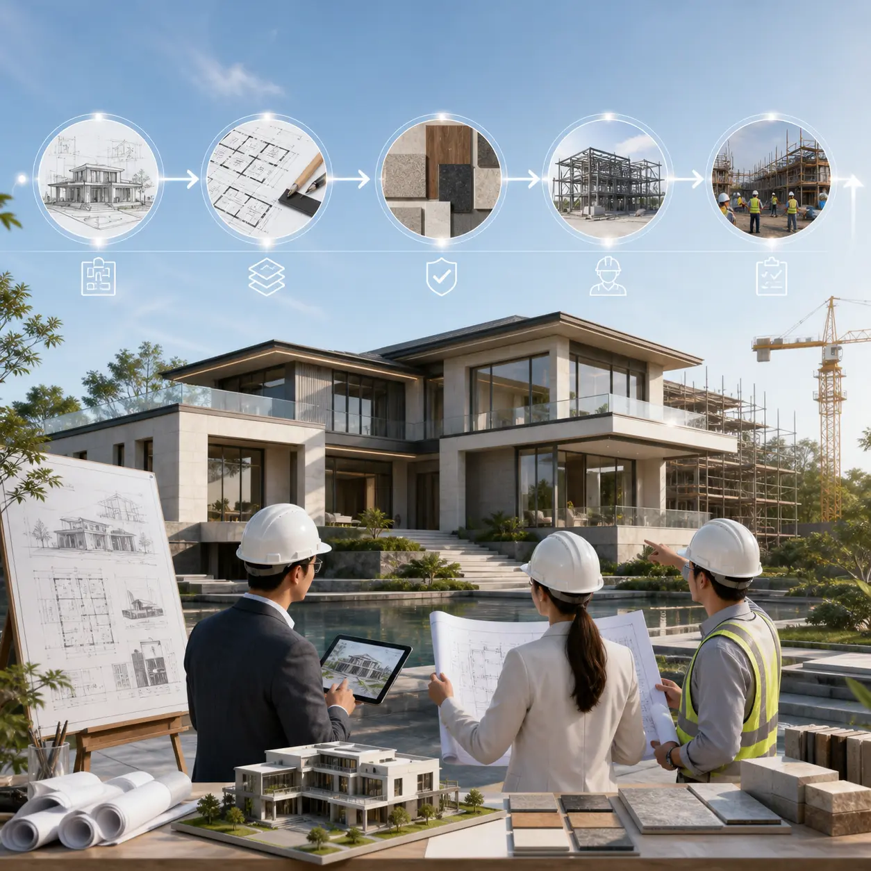 别墅建造公司推荐:从设计到施工的全流程解析