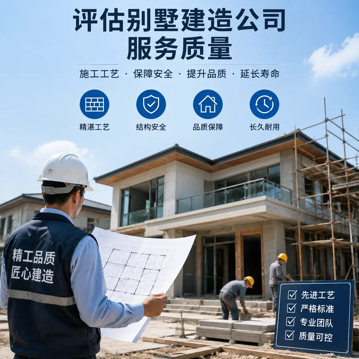 如何评估 桐梓 别墅建造公司的服务质量?