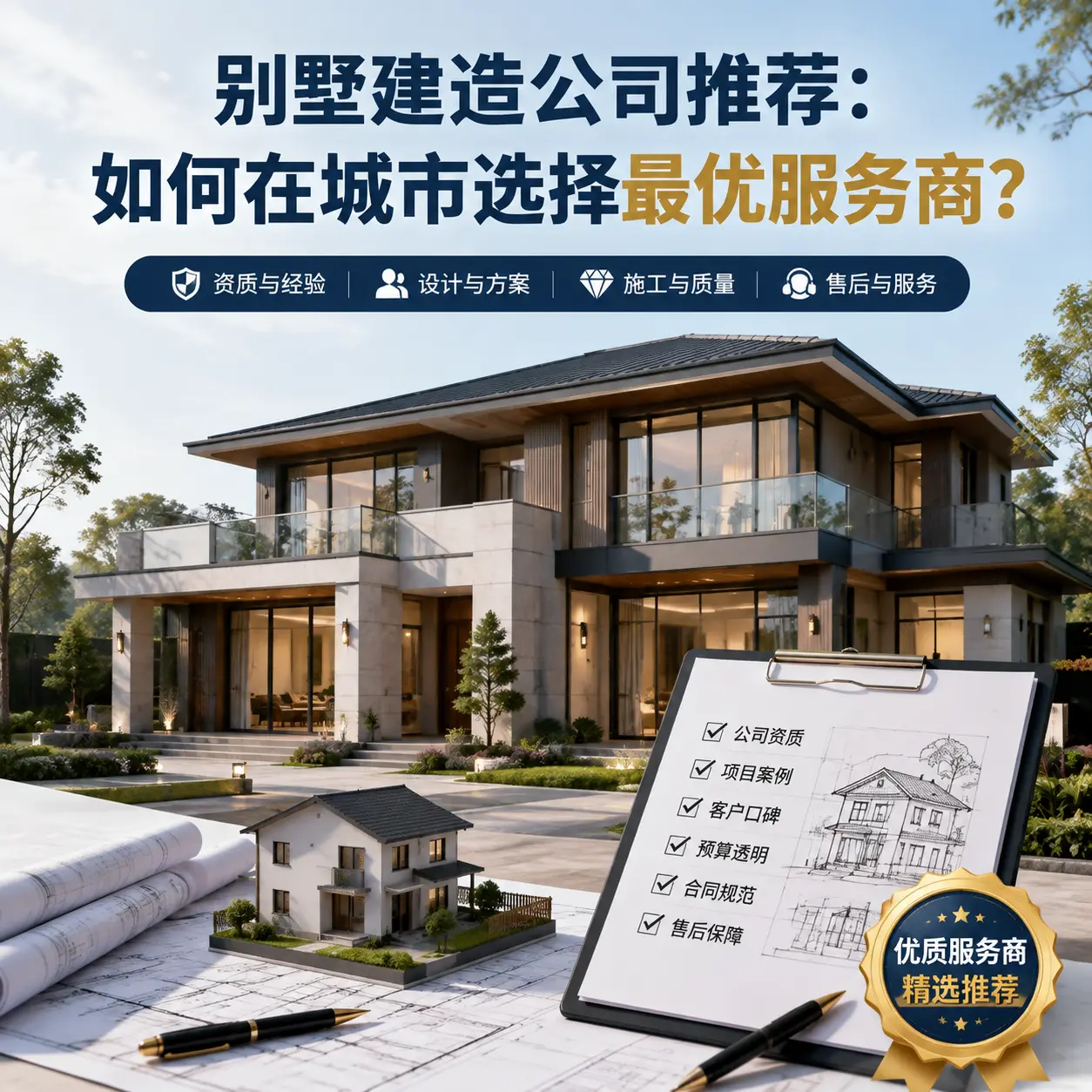 别墅建造公司推荐:如何在 桐梓 选择最优服务商?