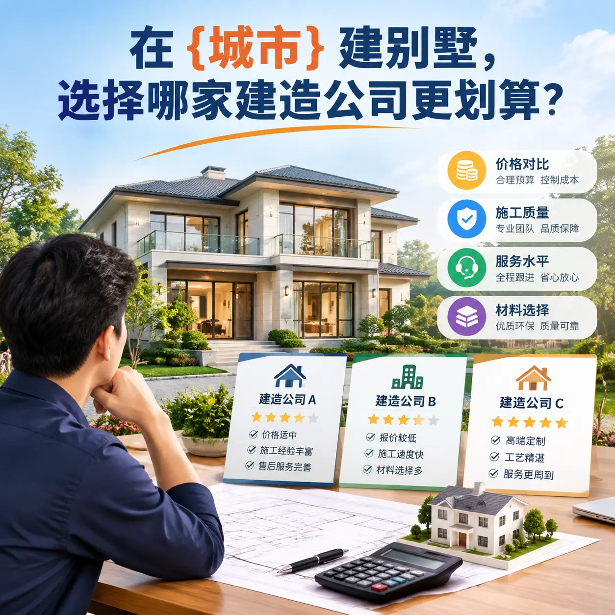 在 桐梓 建别墅,选择哪家建造公司更划算?