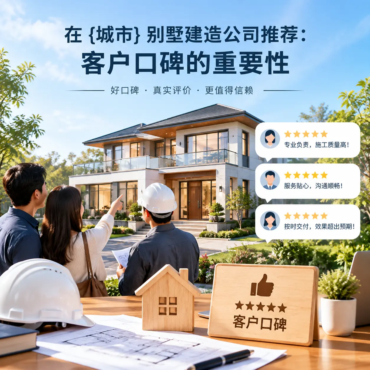 在 桐梓 别墅建造公司推荐：客户口碑的重要性