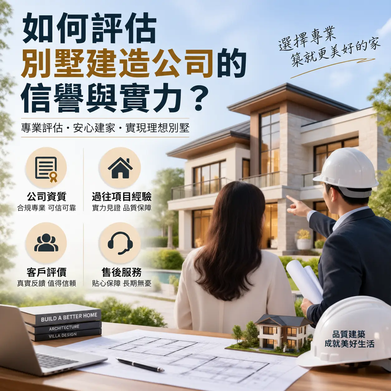 如何评估 桐梓 别墅建造公司的信誉与实力？