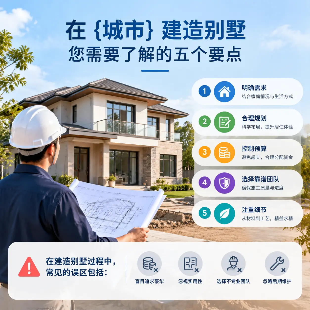 在 桐梓 建造别墅,您需要了解的五个要点