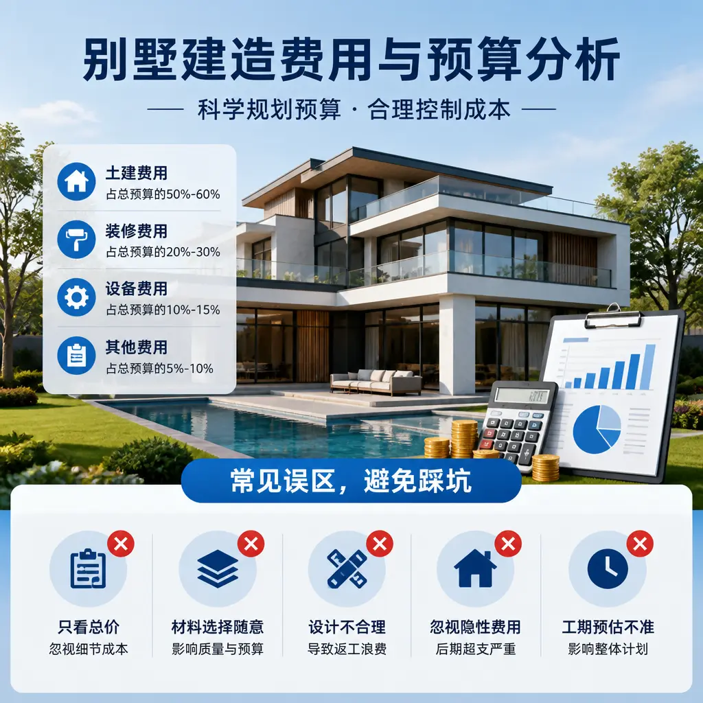 别墅建造公司推荐: 桐梓 建造别墅的费用与预算分析