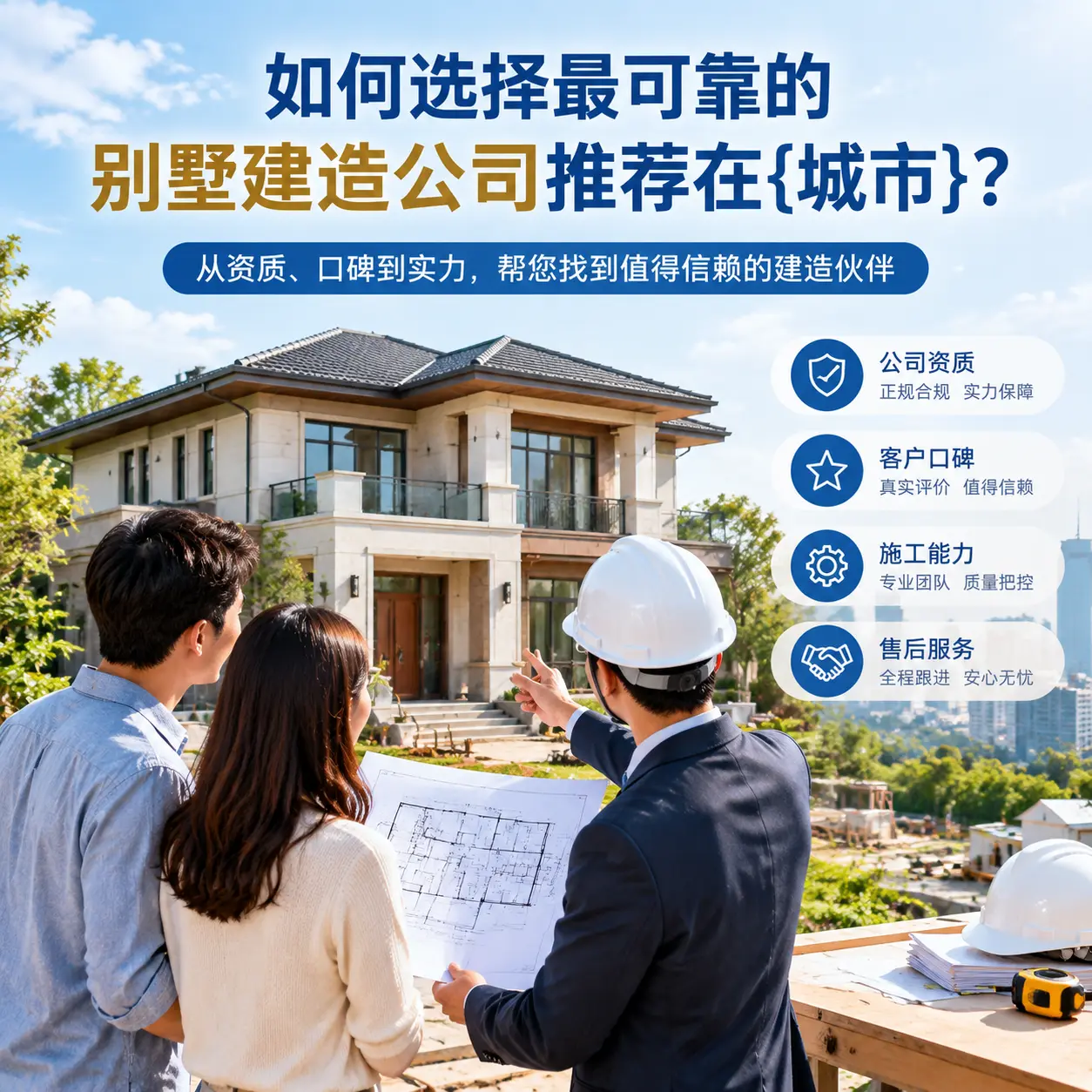 如何选择最可靠的别墅建造公司推荐在桐梓？