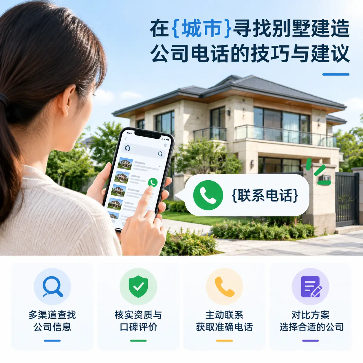 在桐梓寻找别墅建造公司电话的技巧与建议